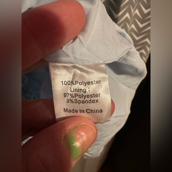 NWT TUCKERNUCK | Water's Edge Hydrangea Organza Palmerston Dress, XL - Picture 8 of 9